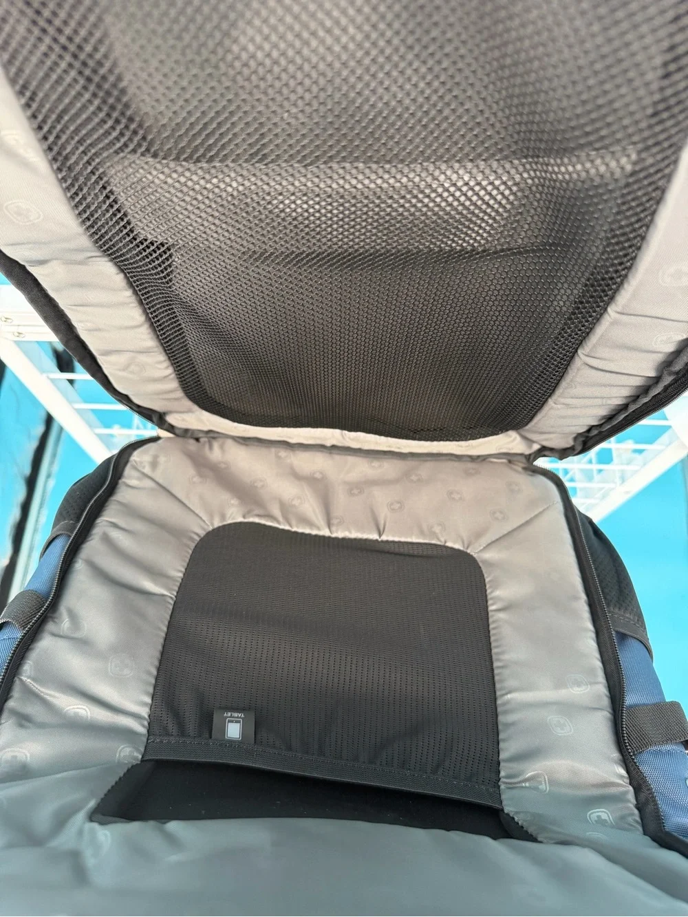 NEW SwissGear 1900 SmartScan Laptop Backpack - Blue/Black